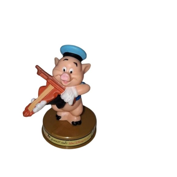 Disney Fiddler Pig McDonald's 2002‎ Happy Meal Toy Three Little Pigs - Picture 1 of 4